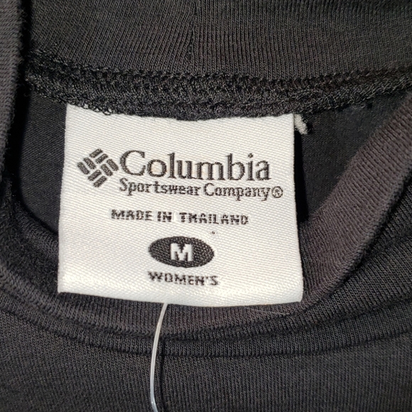 EUC Columbia Black Notta Mock Turtleneck Small - Picture 4 of 5
